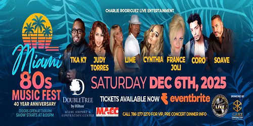 MIAMI 80s MUSIC FEST