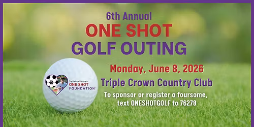 2026 One Shot Golf Outing
