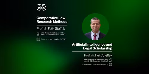 Prof. Dr. Felix Steffek seminars