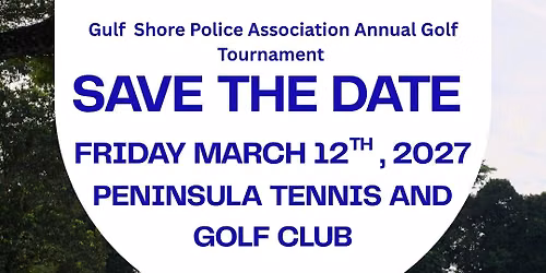 Gulf Shores Police Association Annual Golf Tournament 
