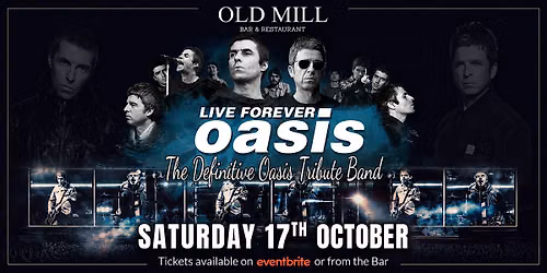 Oasis Live Forever Tribute at The Old Mill