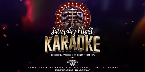 Saturday Night Karaoke - FREE