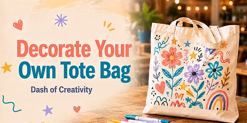 Design & Create: Decorate Your Own Tote Bag at Stark Brewing Company
