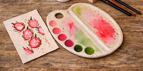 Porcelain Paint Palette Making Workshop