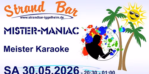Karaoke an der Strandbar