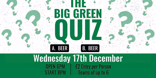 December Quiz Night @ Green Duck Brewery