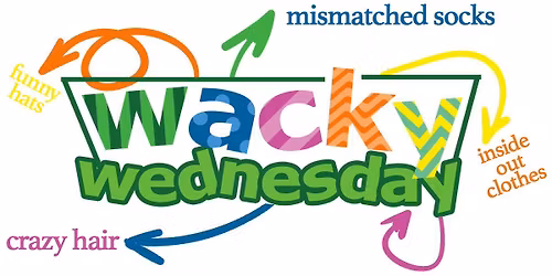 Wacky Wednesday Dress Up Day