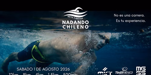 Nadando Chileno - 3 Bahias