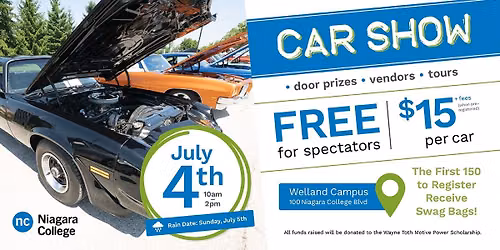 Niagara College Car Show