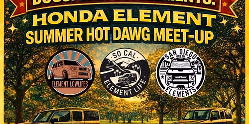 So Cal Honda Element Hot Dawg Summer Meet and Potluck