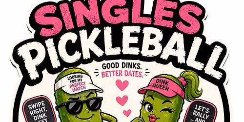 Singles serve and mingle