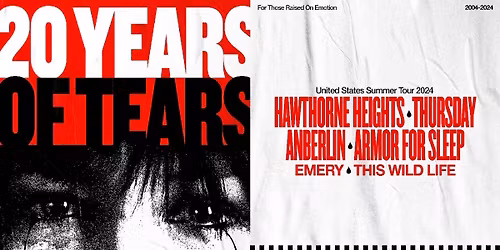 Hawthorne Heights at Belasco Theater Los Angeles