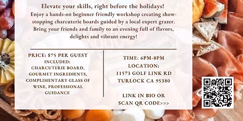 SIP & Graze: Charcuterie workshop by Grazy Daizy