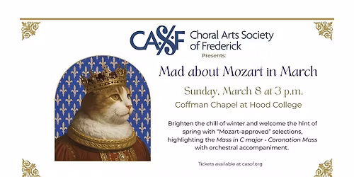 Mad About Mozart in March!