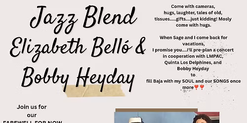 The Jazz Blend Farewell for Now Concert