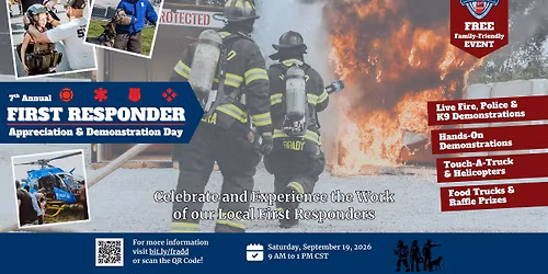 7th Annual First Responder Appreciation and Demonstration Day (FRADD)