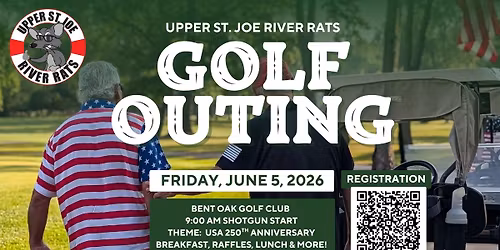 Upper St. Joe River Rats Golf Outing 2026