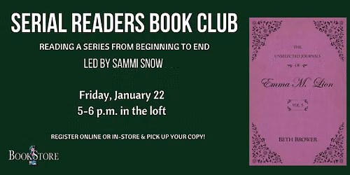 Serial Readers Book Club: "The Unselected Journals of Emma M. Lion: Vol. 5"