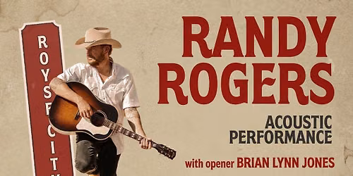 Randy Rogers Acoustic
