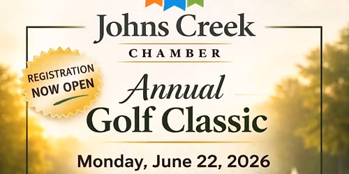 Annual Johns Creek Chamber Golf Classic