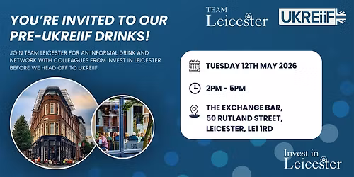 Pre-UKREiiF Drinks & Networking