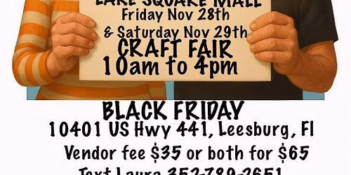 Friday & Saturday Craft Fair by Ace Galore LLC