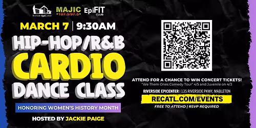 Free Hip-Hop and R&B Cardio Dance Class