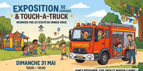 Touch-a-Truck & Bouncy Castles \/ Exposition de Camions & Jeux Gonfables