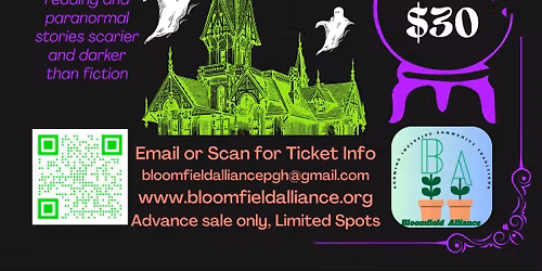 Bloomfield Ghost Walk With The Psychic Vincent Sister As Seen On A&E, Dateline And Travel Channel