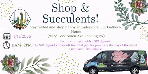 Shop & Succulents