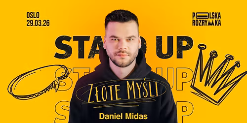 DANIEL MIDAS w Oslo! 29.03.2026
