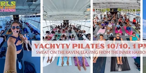 Yachty Pilates with Marissa Walch & Watermark on the Raven