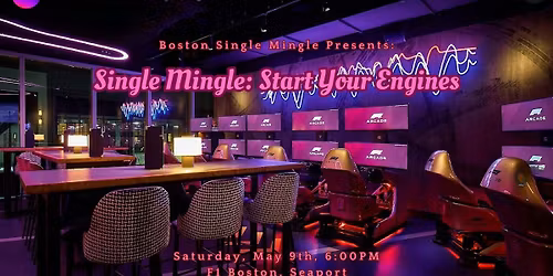 Single Mingle: Start Your Engines at F1 Arcade!