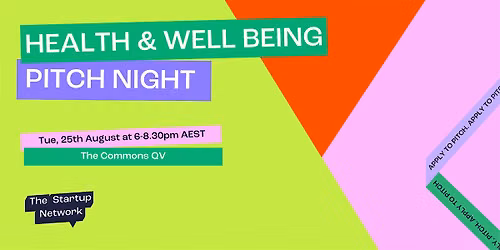 Health & Well Being Pitch Night!