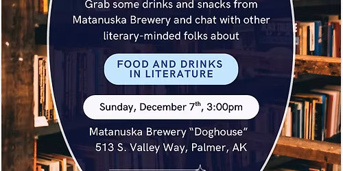 December Literary Salon: Food in Literature