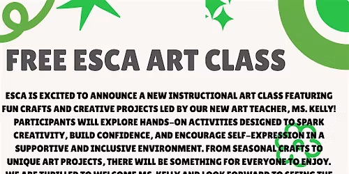 ESCA Free Art Class