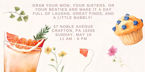 Momosa Bar & Muffins: Mother\u2019s Day Sip & Shop at Treasure Trove Fleatique 