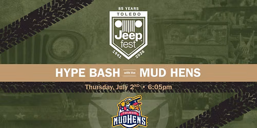 Hype Bash with the Mud Hens