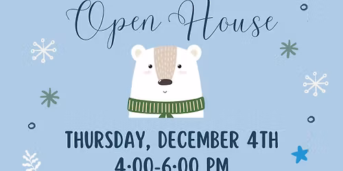 Holiday Pajama Party Open House