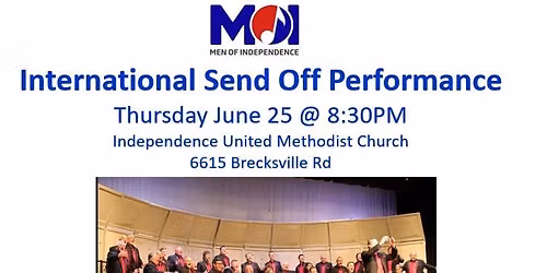 International Send Off Performance 