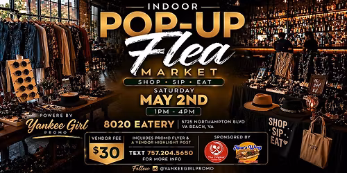 Indoor Pop-Up Flea Market
