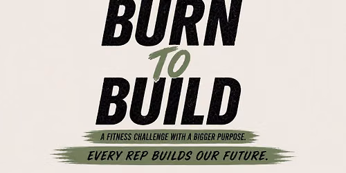 Burn to Build fundraiser 