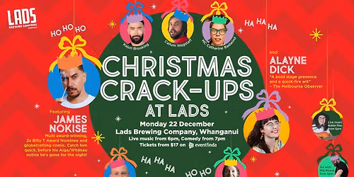 Christmas Crack-Ups @ Lads