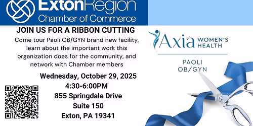 Grand Opening Ribbon Cutting at Paoli OB\/GYN