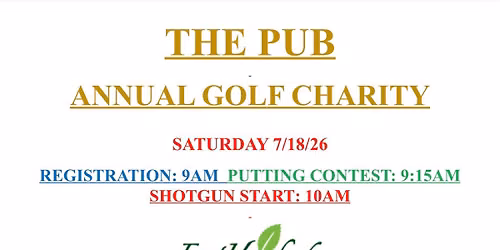 The Pub\u2019s Annual Golf Tournament