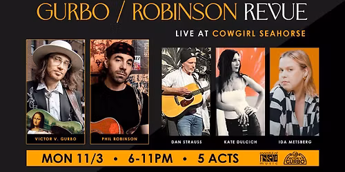 Gurbo \/ Robinson Revue (5 Acts, feat. Kate Dulcich, Ida Metsberg & Dan Strauss)