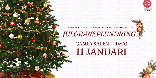 Julgransplundring p\u00e5 Norrlands nation