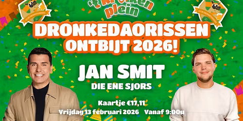 Dronkedaorissen Carnavalsontbijt 2026