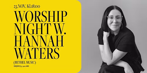 Worship Night med Hannah Waters