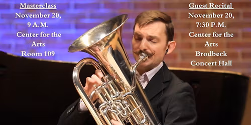 Dr. Justin Weis Guest Artist - Euphonium 